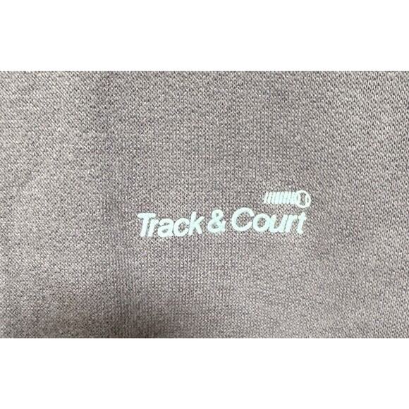 Track & Court Full Set Tracksuit VTG L Gray Blue Red Tennis Racquetball Sports - Picture 4 of 15